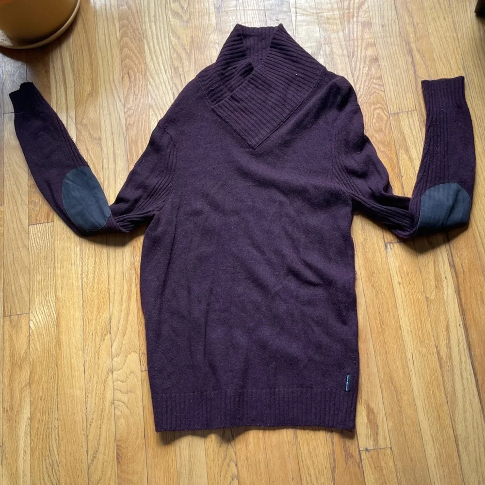 Armani Exchange Purple Turtleneck Sweater - Picture 3 of 9